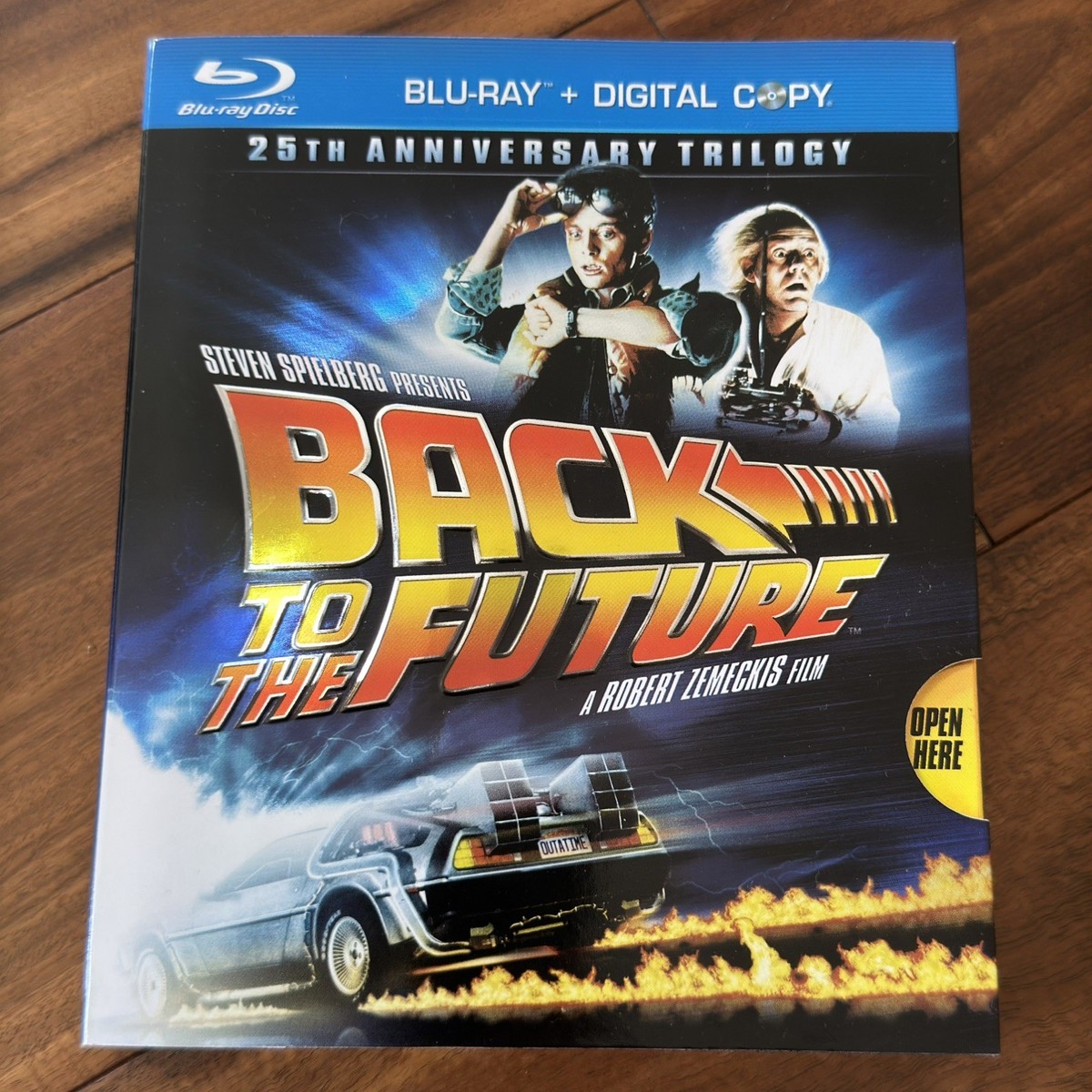Back to the Future: 25th Anniversary Trilogy (Blu-ray Disc, 2011