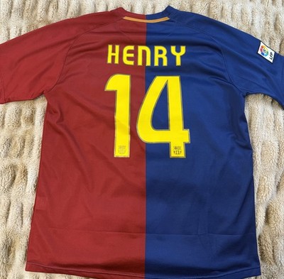 THIERRY HENRY バルセロナユニフォーム　新品タグ付 THIERRY HENRY バルセロナユニフォーム 新品タグ付 【公式通販】