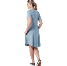Smartwool Women’s XS Everyday Exploration Merino Wool Hemp Dress Blue Outdoor