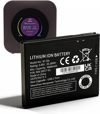 New 2026 Upgrade USB C Charging Replacement Battery for Netgear MR1100 AT T