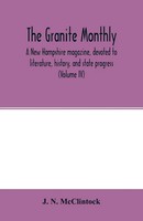 J. N. Mcclintock | The Granite Monthly, A New Hampshire Magazine, Devoted To...