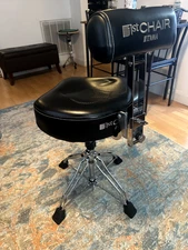 Tama HT741B 1st Chair Ergo-Rider Quartet with Backrest - Black