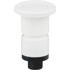 Air Button, Presair, Gunite, 1"hs, 1-1/2"fd, White : B330WA