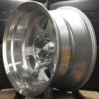 9SIX9 SIX-1 DEEP 17x9 6x139.7 6x5.5 -36 MACHINE TE 6 SPOKE 4" LIP TRUCK 4 WHEELS