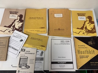 lot of Heathkit Manuals + a few others