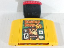 Donkey Kong 64  Nintendo 64 Expansion Pak Pack Tested OEM Authentic Genuine Set