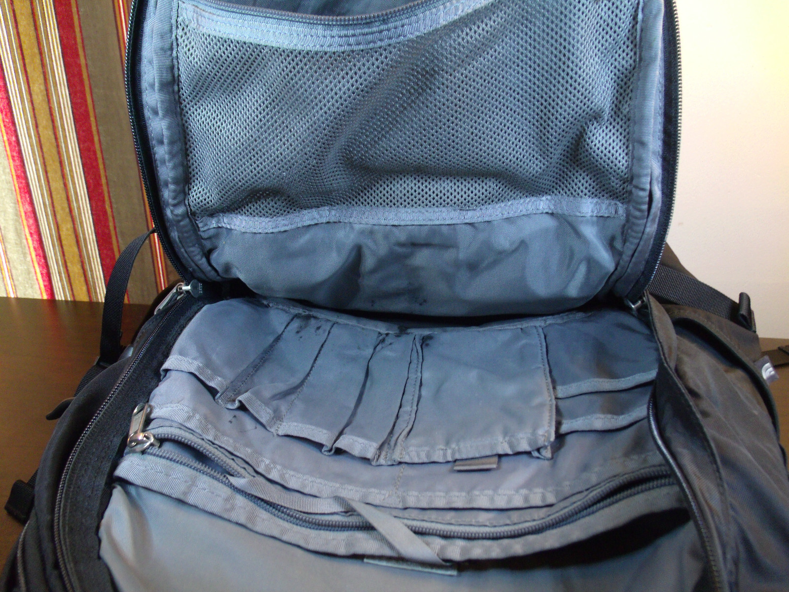 The North Face Surge Black Backpack Padded Laptop Bag