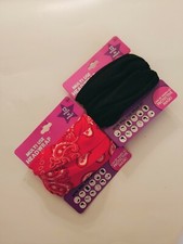 Red  Black Headwrap Face Masks Bandana Neck Gaiter Protective Children 3 