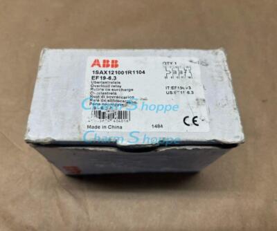 ABB EF19 6.3 Thermal Overload Relay 3.2-6.3A IEC 1SAX121001R1104 NEW IN BOX - Foto 10