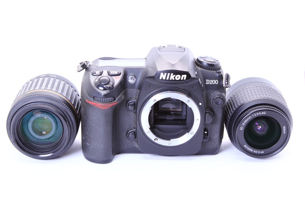 Nikon D200/Nikon DX 18-55mm ED (良品） 良品]Nikon D200 AF-S 18.55mm 1:3.5-5.6G Nikon D200/Nikon DX 18-