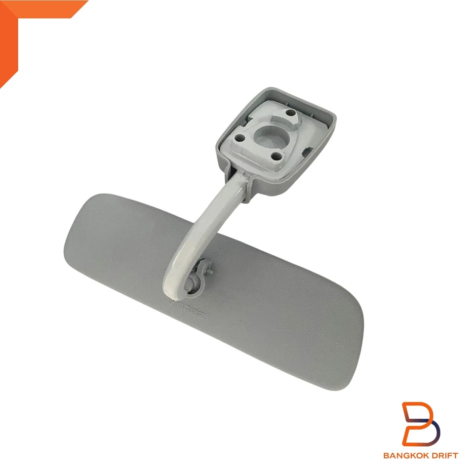 GREY INTERIOR REAR VIEW MIRROR FOR MITSUBISHI TRITON ME MJ DODGE RAM 50 86-96 - Image 4 of 4