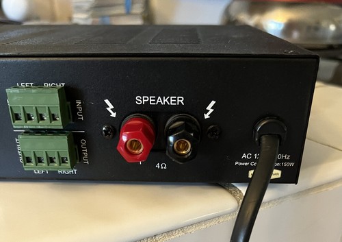 HTD SDA-100 Subwoofer Digital Amplifier For Parts No Volume Control - Picture 5 of 7