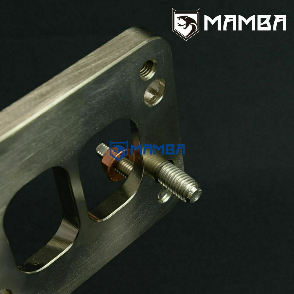 T3 divided to T4 divided CNC Turbo Flange Adapter HX35 HX40 For