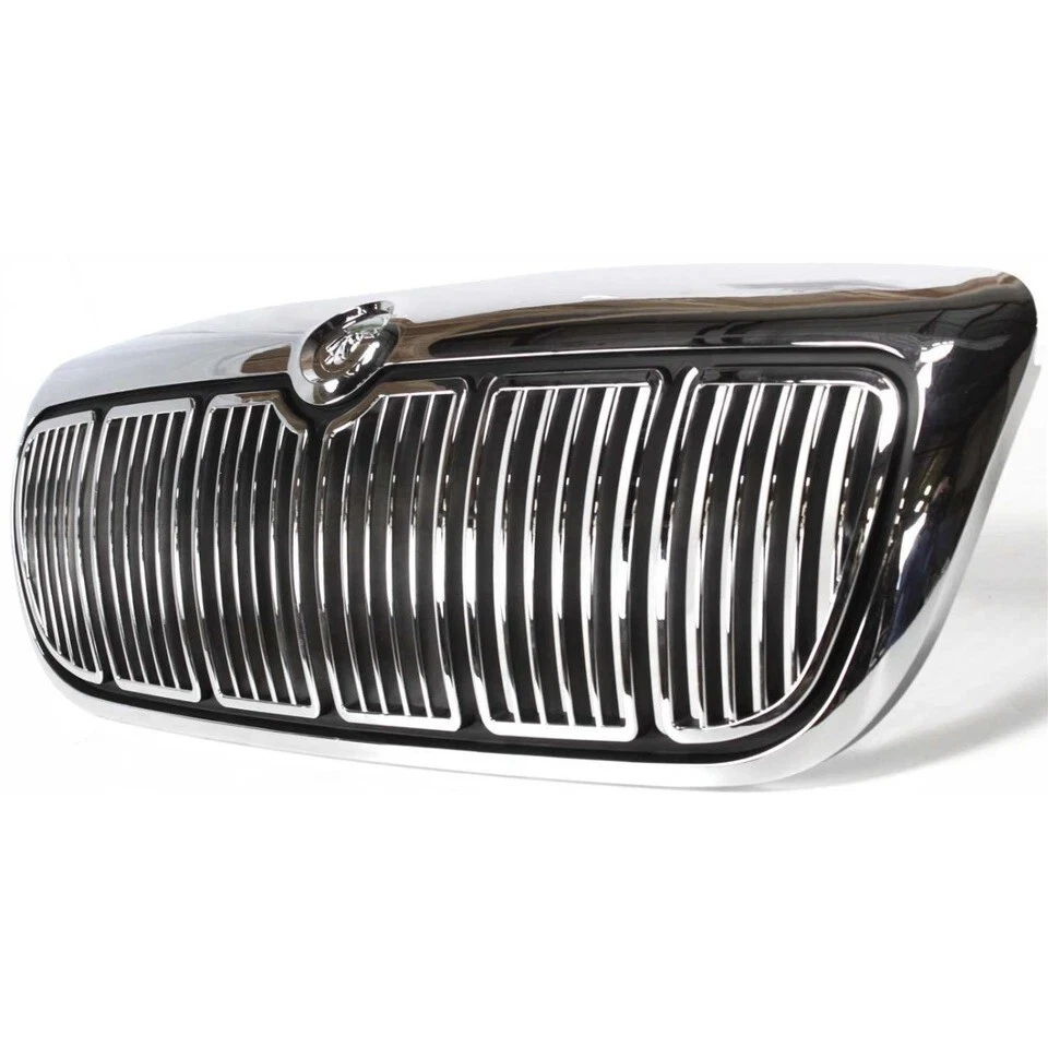NEW FRONT GRILLE CHROME AND BLACK PLASTIC FOR 1998-2002 MERCURY GRAND MARQUIS Foto 3 de 4