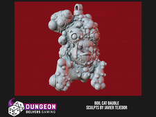 Monster Fantasy Christmas Baubles Dungeons Nerd Gift Geek Dragons Decoration