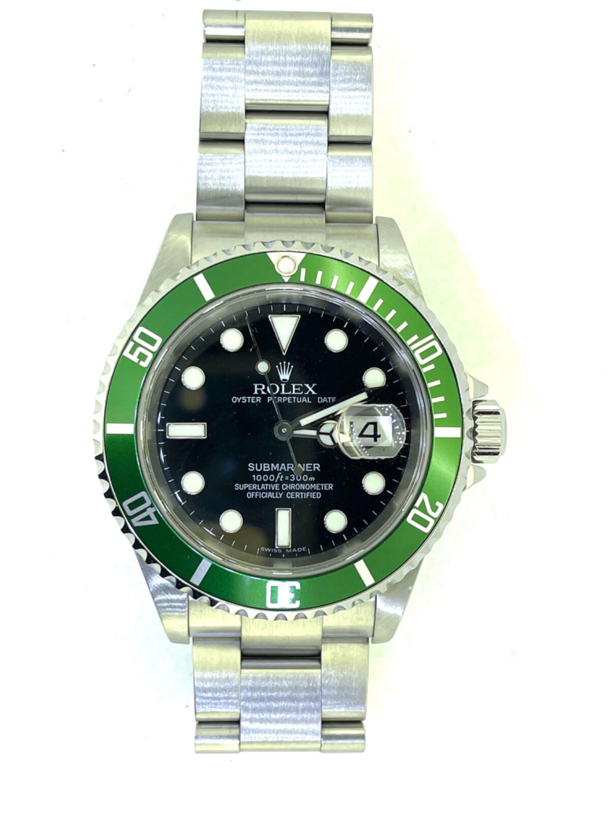 Rolex Submariner Date 16610LV Kermit 