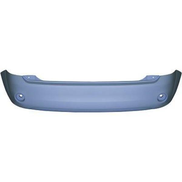 StoßStange Hinten Passend FüR Ford Fiesta Baujahr 2005-2008 LackierfäHig-image