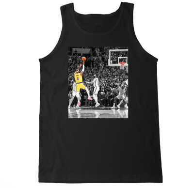 BRON SCORING TITLE RECORD SHOT LAKE SHOW JAMES BASKETBALL LEBRON MENS TANK TOP