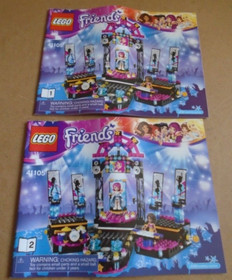 LEGO Friends Pop Star Show Stage with Andrea & Pop Star Livi Set 41105 OPEN Box