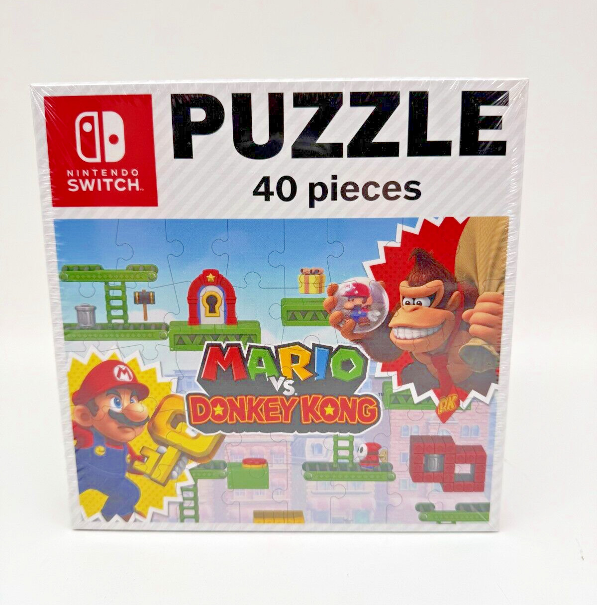 Mario vs Donkey Kong Puzzle Nintendo Switch 40 Piezas NUEVO