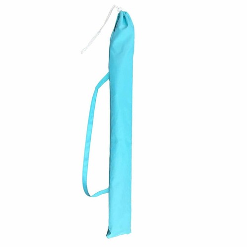 Shelta Donna Personal Beach Shade Umbrella 120cm UPF50+ Aqua Blue - Picture 3 of 4