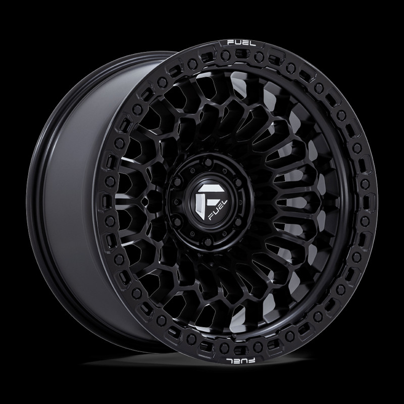 Image of 20 Inch Black Wheels Rims Fuel Sinister FC870 RAM 1500 Truck 6 Lug 20x10 -18mm