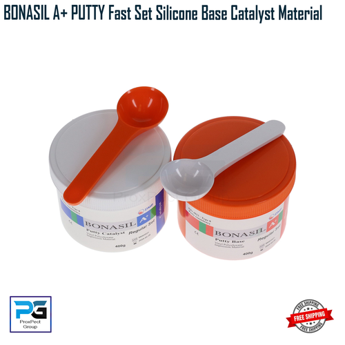 BONASIL A+ MASILLA Juego de Material de Impresión Dental Base de Silicona Catalizador 2*400G - Imagen 4 de 10