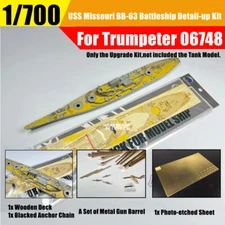1/700 USS Missouri BB-63 Battleship Super Detail-up Kit for Trumpeter 06748 