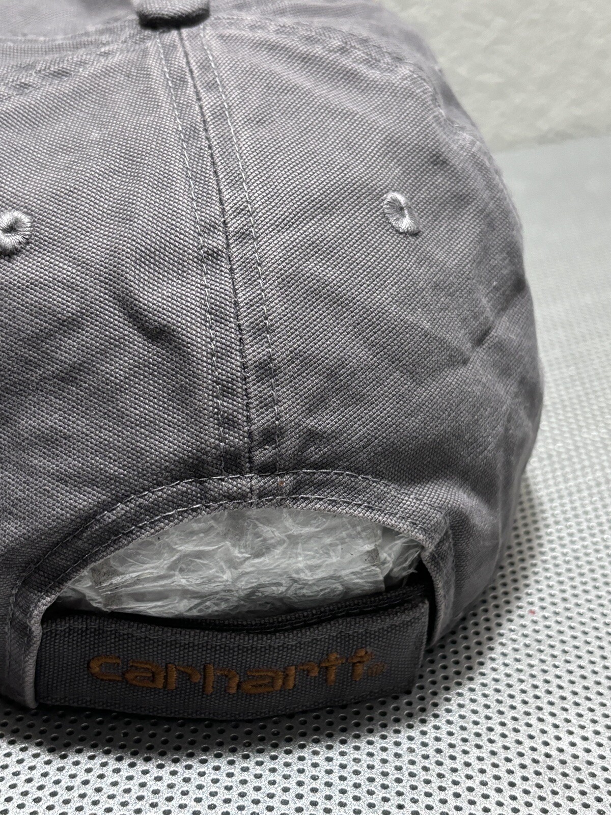 yipitDATA GRAY BALLCAP PREOWNED IN VERY GOOD COND… - image 4