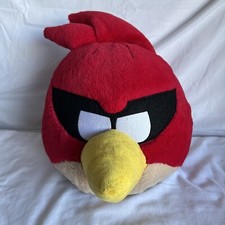 Angry Birds Red Space Plush Pillow Large Stuffed Animal 13  x 22  Rovio