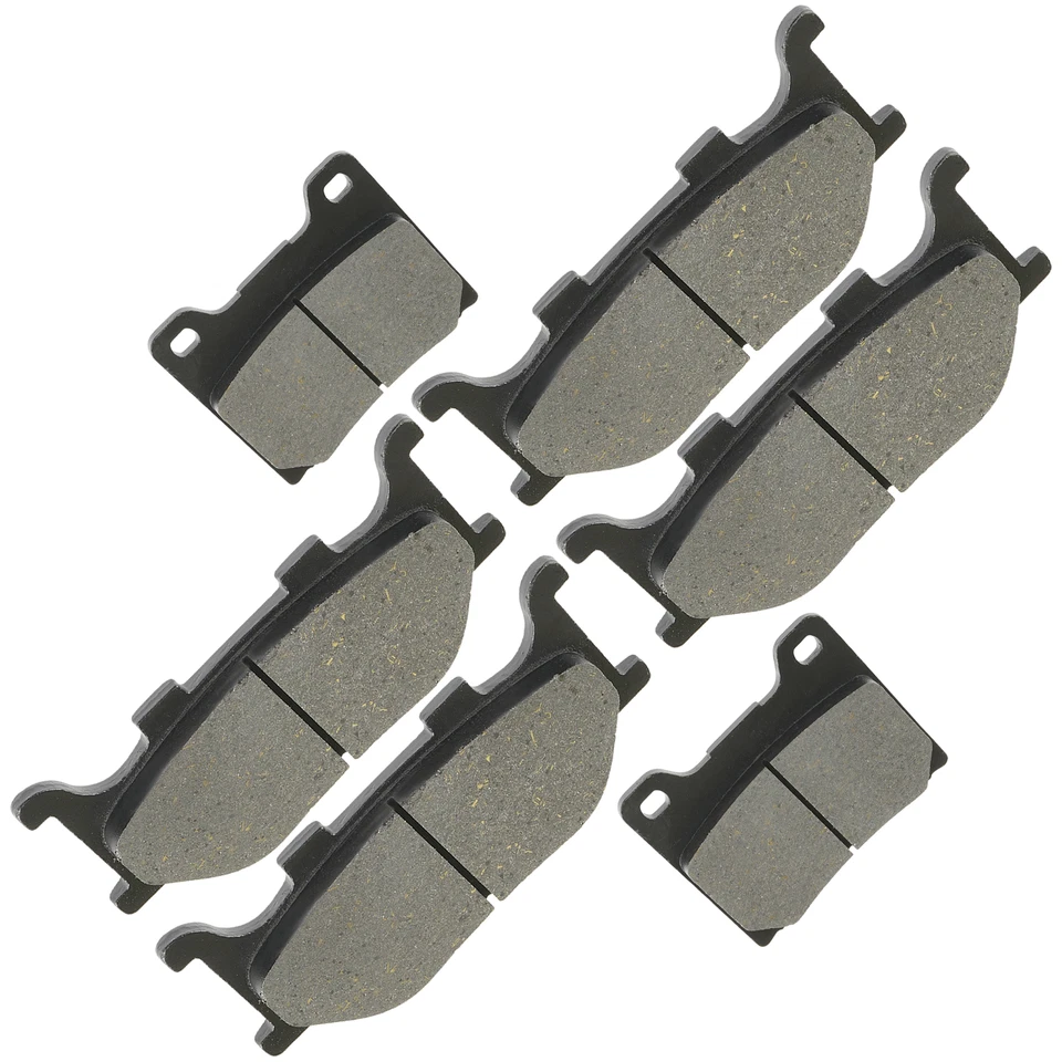 Pastillas de freno delanteras traseras para Yamaha XVS1100 V-Star 1100 Classic 2000-2009 Foto 4 de 4
