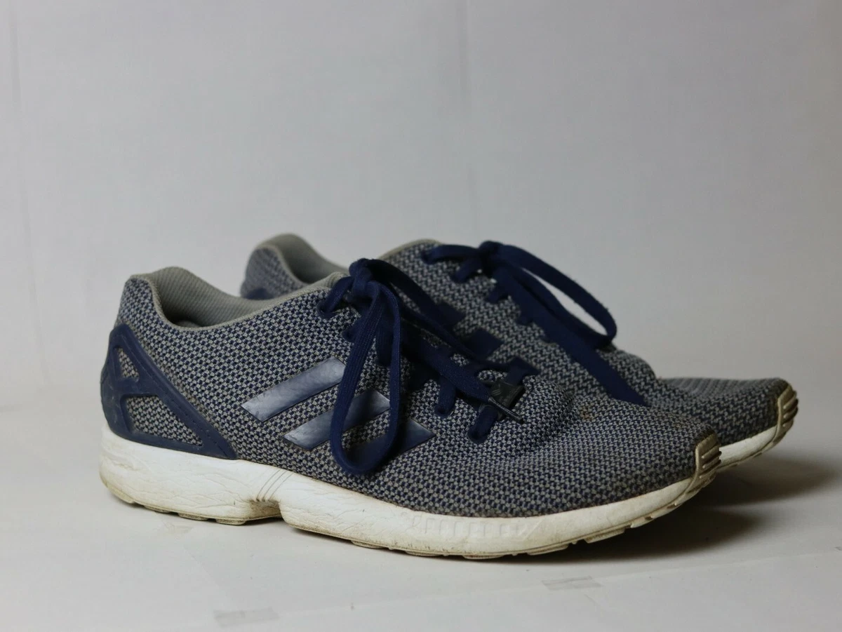 Adidas ZX Flux Herren Schuh Gr. 47 1 3 blau guter Zustand