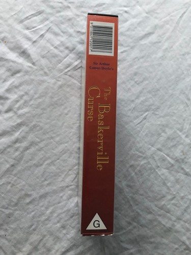 The Curse of Baskerville VHS. Sherlock Holmes Animated Family Mystery Horror. - Picture 4 of 5