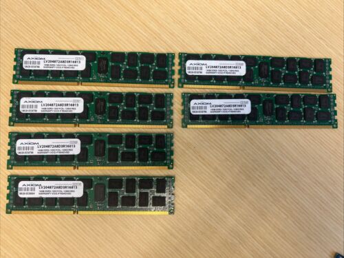 (Lot of 6) Axiom 16GB DDR3-1333 PC3L-12800 REG ECC SERVER RAM 96GB TOTAL