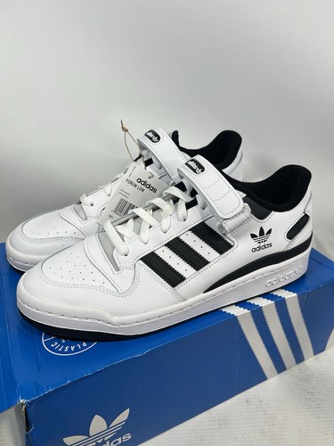 Adidas Forum Low Men's Shoes Cloud White/Core Black fy7757 Size 11 - Picture 3 of 6