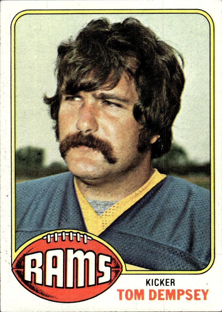 TOM DEMPSEY 1976 Topps Football #519 BUY ANY 2 ITEMS FOR 50% OFF   B220R3S5P15