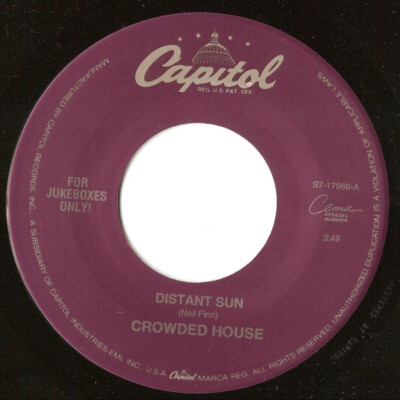 Crowded House - Distant Sun (7'' Single)