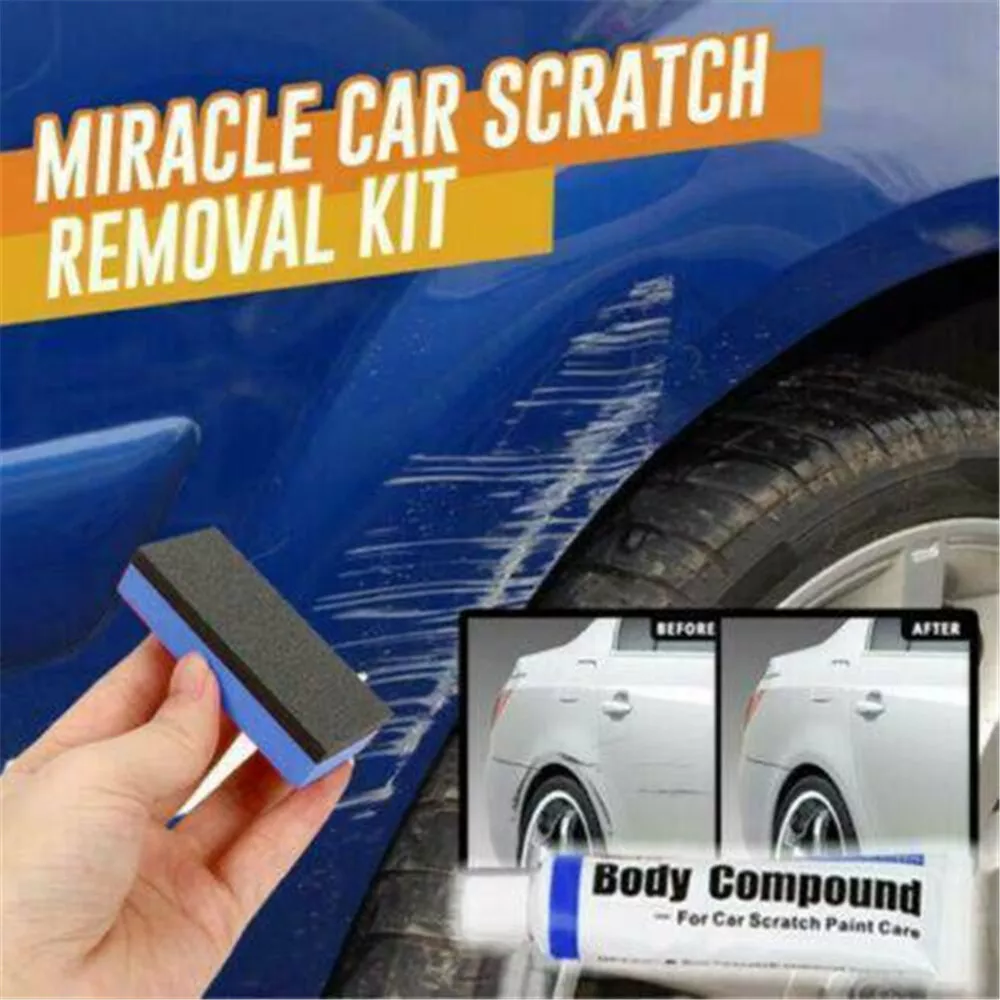 Car Scratch Remover Repair Paint Body Compound Paste Clear Kits Auto  Accessories