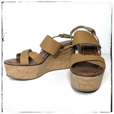 sam edelman cork wedge
