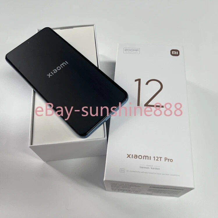 Teléfono Original Desbloqueado Xiaomi 12T Pro 5G Dual SIM 12+256GB 200MP 6.67" 5000mAh Foto 2 de 4