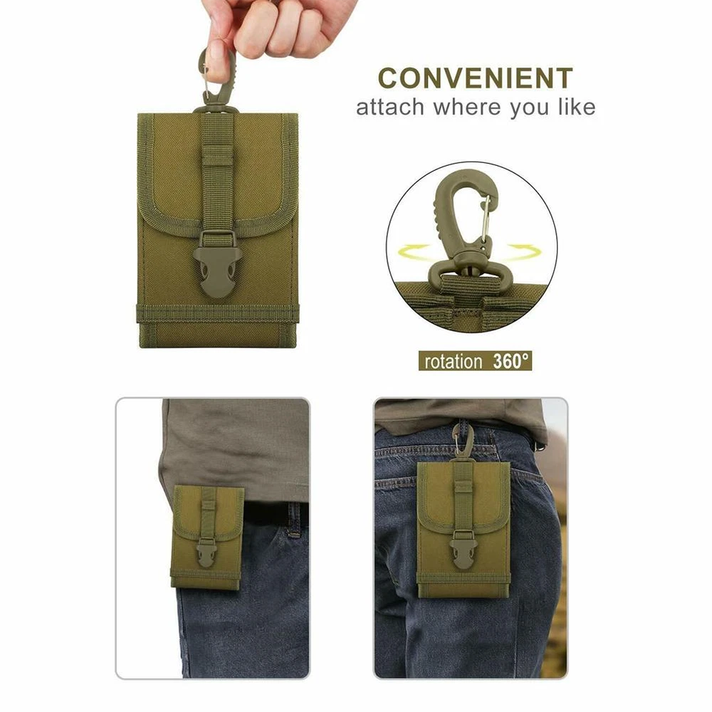 Smartphone Belt Pouch Molle Tactical Phone Cover Case for Phones