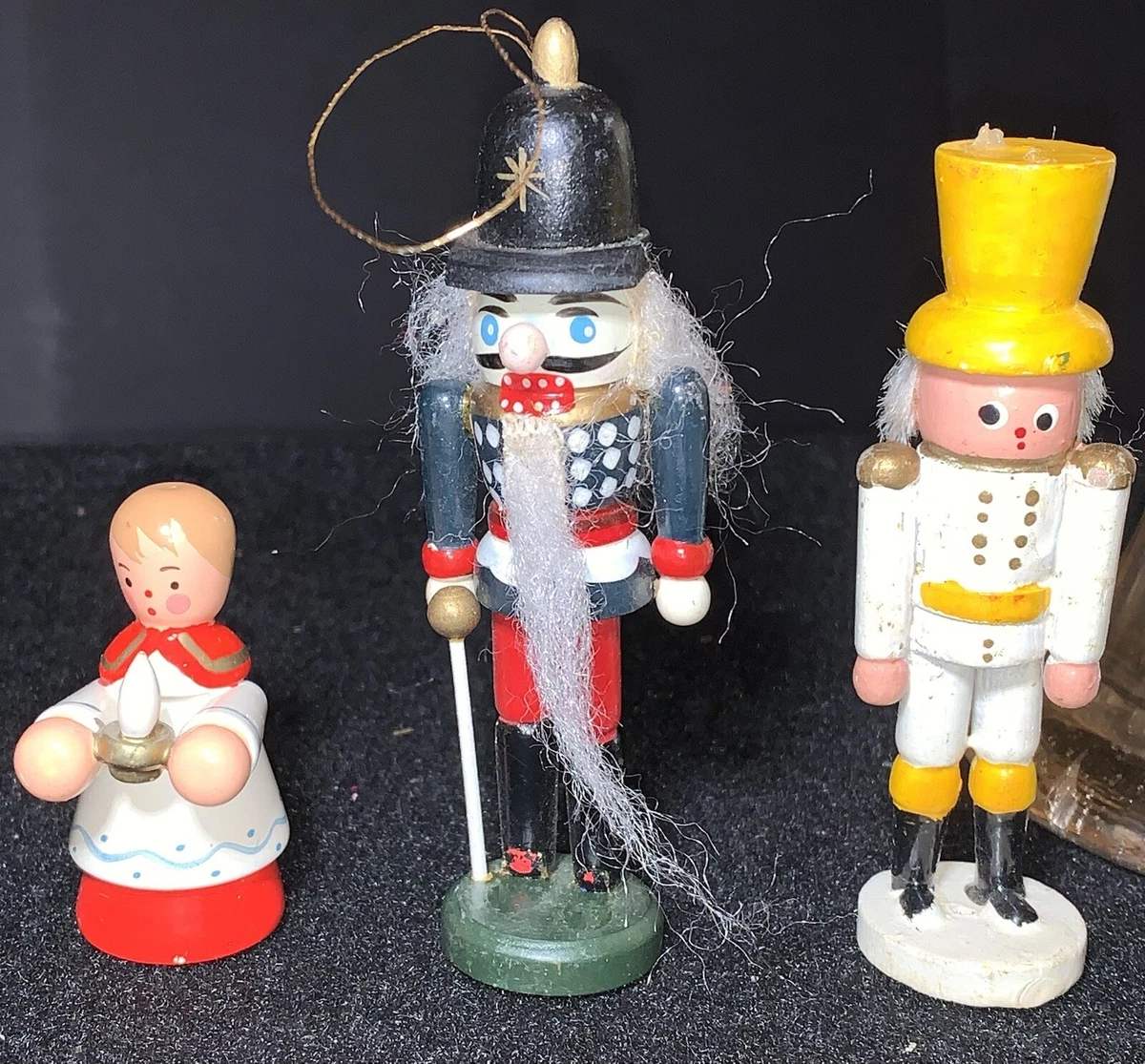 Wooden toy 2024 soldier christmas ornaments