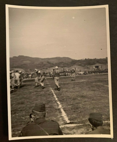 Vintage Old Photo of Football Game #4949