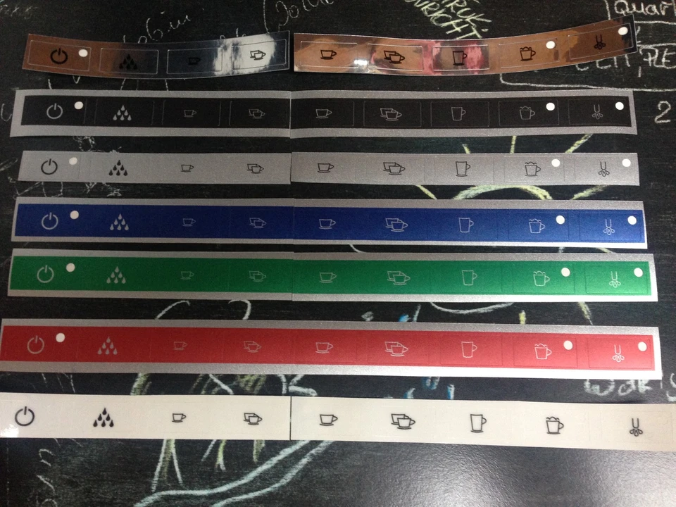 Jura Impressa S9/S95/90/85/X90/Tastensymbol Aufkleber Sticker *Premium Qualität*