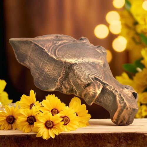 Handmade Bronze Horse Head of Selene - Parthenon East Pediment Replica - Picture 11 of 16