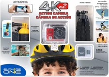 Explore One 4K Wifi Digital Action Video Camera Set Kit For Kids