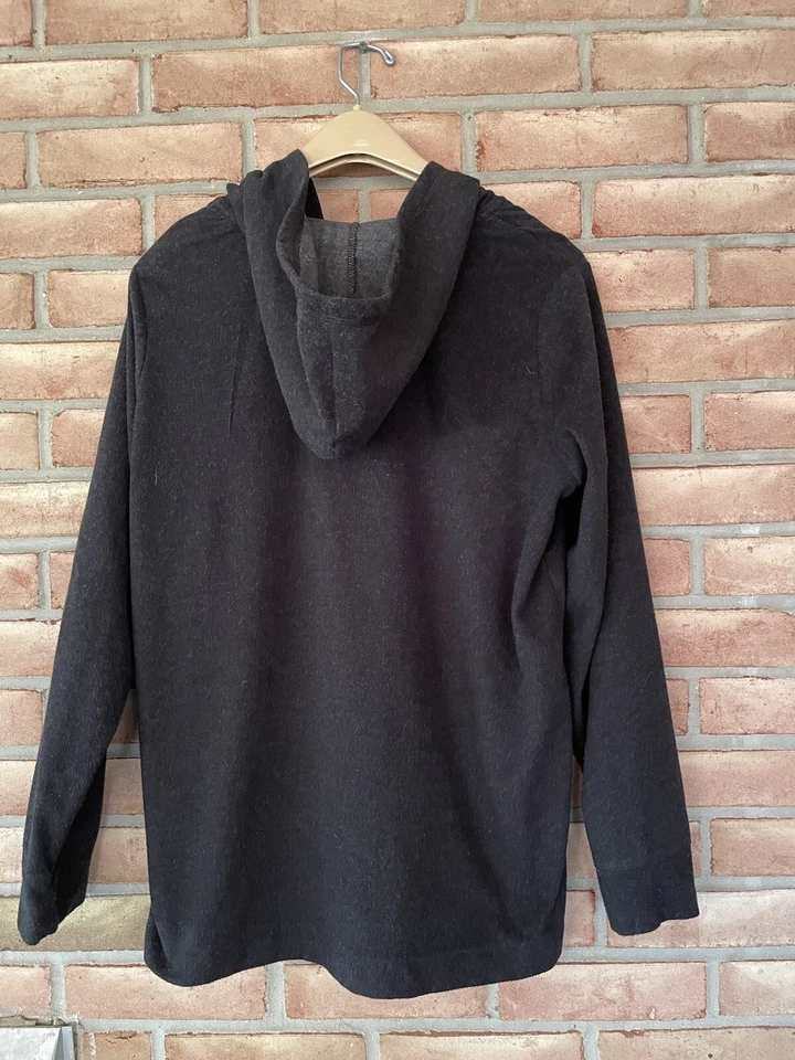 Gaiam Mujer Negro Pullover-Manga Larga Sudadera con Capucha Talla 1X Súper Suave Foto 2 de 4