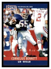 1990 Pro Set  #39 Cornelius Bennett - Buffalo Bills
