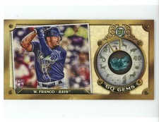 2022 Topps Gypsy Queen GQ Gems Minis #27 Wander Franco RC (Rays)