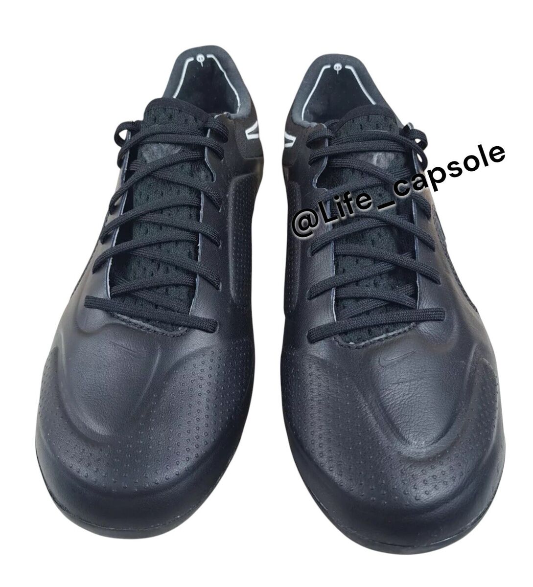 Size 6.5 Nike Tiempo Legend 9 Elite FG Black Soccer Cleats Size 6.5 Nike Tiempo Legend 9 Elite FG Black Soccer Cleats